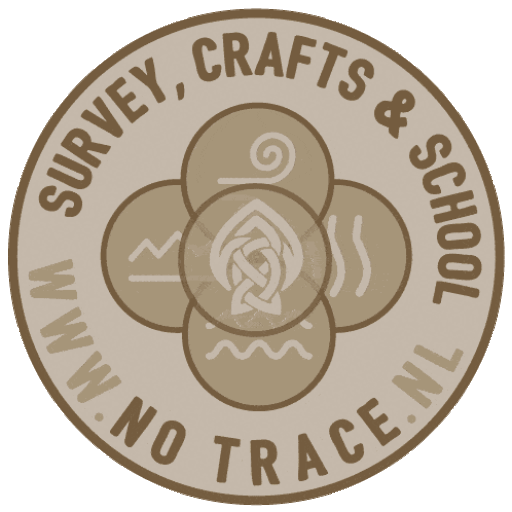 No Trace Survey - Logo Rond